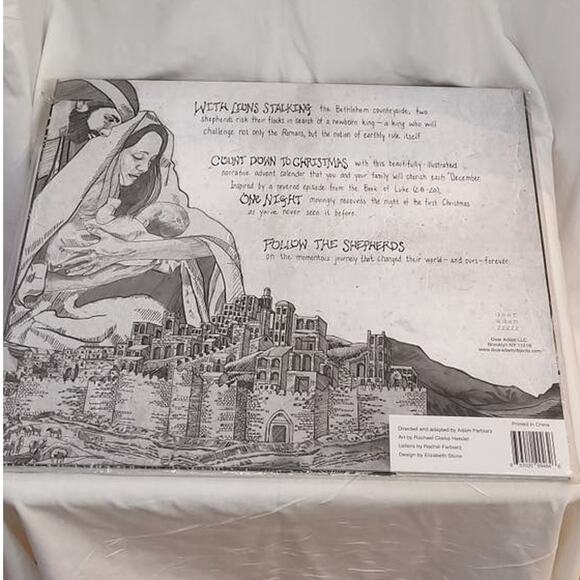 One Night Advent Calendar Nativity Kickstarter Rare Brand New Sealed Large - Picture 2 of 2